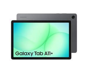 Samsung Galaxy Tab A11+, Android Tablet, AI Features, Sl nd Modern Design, 11 Inch 90Hz Display, 256GB Storage, 8GB Memory, With Dolby Quad Speakers, Grey, 3 Year Extended Warranty (UK Version)