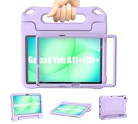 Samsung Galaxy Tab A11Plus/A9 Plus Case - Kids 11 inch 2025/2023, TrendGate Lightweight Shockproof Tablet Case with Built-in Screen and Handle Stand for A11+/A9+ - Light Purple
