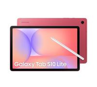 Samsung Galaxy Tab S10 Lite, AI Tablet, 6GB Memory, 128GB Storage, 10.9" 90Hz display, S Pen Included, Long Battery Life, Red, 3 Year Extended Warranty (UK Version)