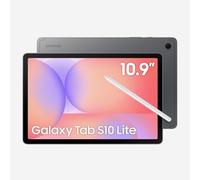 SAMSUNG Galaxy Tab S10 Lite with S-Pen | 128GB, 6GB RAM, Wi-Fi Only | 10.9” 90Hz LCD, Android 15 WiFi 6 Tablet, All Day Battery | International Model X400 | 256GB SD Card Bundle, Gray