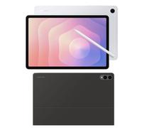 Samsung Galaxy Tab S11 10.9" Tablet (128 GB) & Slim AI Book Cover Keyboard Case Bundle, Silver/Grey