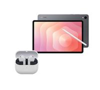 SAMSUNG Galaxy Tab S11 + Buds3 FE, AI Tablet, Wi-Fi, Lightweight Design, Multi-Modal AI Tools, 128GB Storage, 12GB Memory, Long Battery Life, Grey, 3 Year Extended Warranty (UK Version)