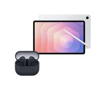 SAMSUNG Galaxy Tab S11 + Buds3 FE, AI Tablet, Wi-Fi, Lightweight Design, Multi-Modal AI Tools, 512GB Storage, 12GB Memory, Long Battery Life, Silver, 3 Year Extended Warranty (UK Version)