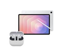 SAMSUNG Galaxy Tab S11 + Buds3 FE, AI Tablet, Wi-Fi, Lightweight Design, Multi-Modal AI Tools, 512GB Storage, 12GB Memory, Long Battery Life, Silver, 3 Year Extended Warranty (UK Version)