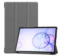 Samsung Galaxy Tab S6 10.5 Case, Ultra Slim Light Smart Leather Case with Auto Wake/Sleep Function,Flip Premium Shell Protective Cover for Samsung Galaxy Tab S6 2019 10.5 Inch SM-T860/T865,Grey