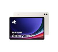 Samsung Galaxy Tab S9+ 5G Android Tablet, 256GB Storage, S Pen Included, Unlocked, Beige, 3 Year Samsung Extended Warranty (UK Version)