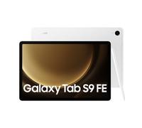 Samsung Galaxy Tab S9 FE Tablet with S Pen, 128GB, Long-lasting Battery, Silver, 3 Year Manufacturer Extended Warranty (UK Version)