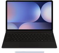 Samsung Galaxy Tab S9/S10 Plus FE 12.4" Book Cover French Keyboard AI Key Black