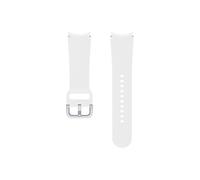 Samsung Galaxy Watch 4/5/5 Pro Sport Band 20mm M/L White