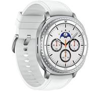 Samsung Galaxy Watch 8 Classic 46mm LTE Smartwatch, 1.3" AMOLED Touchscreen, 2GB RAM / 64GB Storage, Fitness & Health Tracker, Wi-Fi & Cellular, White (SM-L505FZWAEUA)