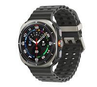 Samsung Galaxy Watch Ultra (2025), AI Smart Watch, Marine Band, Titanium Casing, Cushion Design, Quick Button, 47mm, LTE, Titanium Silver, 3 Year Samsung Extended Warranty (UK Version)