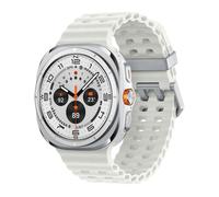 SAMSUNG Galaxy Watch Ultra (2025) LTE with Bixby - Titanium White, 47 mm, White,Silver/Grey