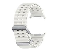 Samsung Galaxy Watch Ultra Marine Band Rubber ET-SNL70MWEGEU - Unisex - Silicone White