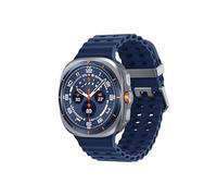 Samsung Galaxy Watch Ultra Smartwatch - 2025 Version, 47mm, Titanium Blue, LTE (CAD Version & Warranty) - Durable Titanium Casing, Cushion Design, Quick Button, AI-Powered Health Monitoring
