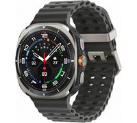 Samsung Galaxy Watch Ultra Titanium Silver with Galaxy AI, Smart Watch, Health Monitoring, Fitness Tracker, 47mm, LTE, 3 Year Manufacturer Extended Warranty (UK Version)