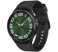 Samsung Galaxy Watch6 Classic 43mm BT Black SM-R950NZKAEUB - Unisex - 43 mm - Smartwatch - Quartz with charger - Sapphire Glass Black 20 mm