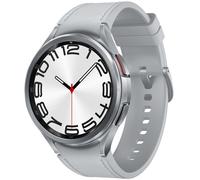 Samsung Galaxy Watch6 Classic 43mm BT Silver SM-R950NZSAEUB - Unisex - 43 mm - Smartwatch - Quartz with charger - Sapphire Glass White 20 mm