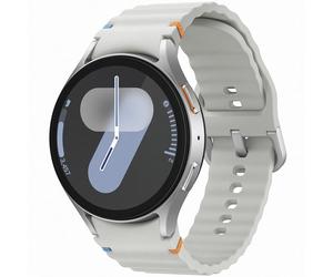 Samsung Galaxy Watch7 44mm BT Silver SM-L310NZSAEUB - Unisex - 44 mm - Smartwatch - Quartz with charger - Sapphire Glass 44 mm