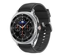 Samsung Galaxy Watch8 Classic 46mm, AI Smart Watch with Cushion Design and Rotating Bezels, with Hybrid Band and Wearable Display, Bluetooth, Black, 3 Year Samsung Extended Warranty (UK Version)