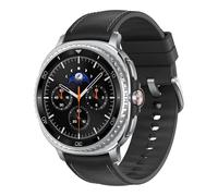 Samsung Galaxy Watch8 Classic 46mm, AI Smart Watch with Cushion Design and Rotating Bezels, with Hybrid Band and Wearable Display, LTE, Black, 3 Year Extended Warranty (UK Version)