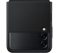 Samsung Galaxy Z Flip3 Leather Cover - Official Samsung Case - Black