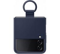 Samsung Galaxy Z Flip 4 Silicone Cover with Navy Blue - EF-PF721TNEGWW