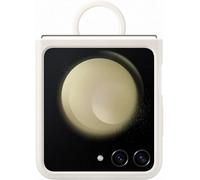 Samsung Galaxy Z Flip 5 Silicone Case with Ring Cream - EF-PF731TUEGWW