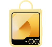 Samsung Galaxy Z Flip 6 Silicone Case with Ring Yellow - EF-PF741TYEGWW