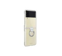 Original Genuine Samsung Galaxy Z Flip3 5G Clear Cover Case with Ring EF-QF711