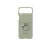 Samsung Galaxy Z Flip3 Silicone Cover with Ring - Official Samsung Case - Green