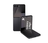Samsung Galaxy Z Flip7 AI Phone, Thin & Light Foldable Design, Large Cover Screen, 50MP Camera, 512GB Storage, 12GB Memory, 4300mAh Battery, Jetblack, 3 Year Samsung Extended Warranty (UK Version)