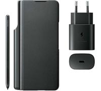 NOTE PACK COQUE + S PEN + BASE SECTEUR 25W GALAXY Z FOLD4 NOIR