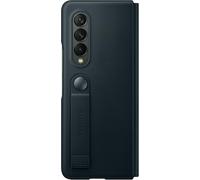 Leather Case for Galaxy Z Fold 3 with Strap Ultra-thin Leather Cover green