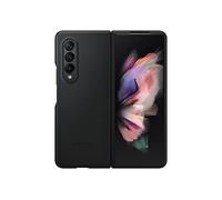 Samsung Galaxy Z Fold3 Leather Cover - Official Case - Black