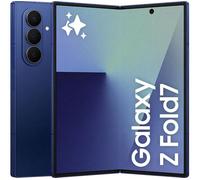 Samsung Galaxy Z Fold7 5G SM-F966B 512GB Storage 12GB RAM, Thin & Light Foldable Design SIM-Free Unlocked Android 16 Smartphone (Blue Shadow)