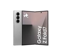 Samsung Galaxy Z Fold7 AI Phone, Thin and Light Foldable Design, Large Screen, 200MP Camera, 256GB Storage, 12GB Memory, 4400 mAh Battery, Silver Shadow, 3 Year Samsung Extended Warranty (UK Version)
