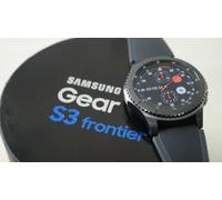 Samsung Gear S3 Frontier, Smartwatch, Pristine Condition, black
