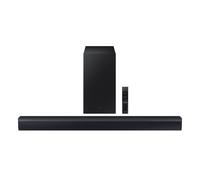 SAMSUNG HW-C450 2.1ch Soundbar w/DTS Virtual X Subwoofer Included Bass Boost Adaptive Sound Lite Game Mode Bluetooth Wireless Surround
