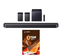 SAMSUNG HW-Q990F Q Series Soundbar 11.1.4 Ch Subwoofer with Rear Speaker with 3 Year Amber Protection Plan (2025)