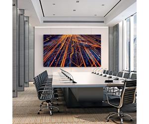 Samsung IAC 130-inch All-in-One LED Display 130" Full HD all-in-one LED screen with Quick Build technology, HDR LED, integrated control unit and all