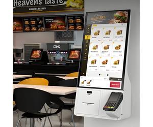 Samsung Kiosk KM24C-3 Samsung 24" interactive kiosk with Windows 10: compact, secure, versatile and ready to offer self-service in any commercial