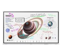 Samsung WM75B interactive whiteboard 190.5 cm (75") 3840 x 2160 pixels Touchscreen Grey, White