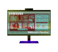 Samsung LS24A400VEUXXU 24" SA400 FullHD 1080p Monitor With Built In Webcam and Speakers - 75Hz, 1920x1080, HDMI, Displayport, USB, Pop Up Webcam, Mic and Speakers