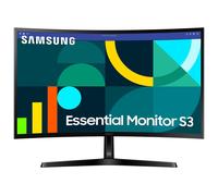Samsung S36GD Essential S27D366GAU 27 Inch Curved Monitor with VA Panel, Full HD Resolution, 4ms Response Time, 100Hz Refresh Rate, Eco Saving Plus, Flicker Free, Black