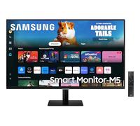27" SAMSUNG M5 LS27DM500EUXXU Smart Full HD HDR LED Display (No Aerial), Black