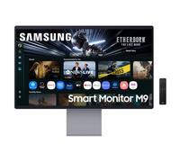 SAMSUNG M90F 32 Inch 4K Smart AI Monitor, QD-OLED, 3840 x 2160, 165Hz, 0.03ms (G/G), Camera, Speaker, Gaming Hub, 4K Upscaling, Voice Control, Smart TV Apps & AI Features, HDR10+, LS32FM900SUXEN