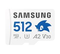 Samsung Memory MB-MD512SA Sonic PRO Plus MicroSD Card for Gaming Console, Action Cam and Drones, 512GB, UHS-I U3, Up to 180MB/s
