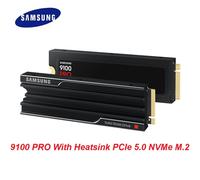 Samsung Memory SSD 9100 PRO 2TB Internal SSD With Heatsink MZ-VAP2T0CW PCIe 5.0x4 NVMe 2.0 SSD for Gamers Compatible PlayStation