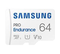 Samsung Micro SDXC 64GB Pro Endurance/w Adapter, UHS-1, Class 10, Up to 100MB/s Read, 30MB/s Write