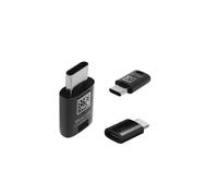 Samsung USB-C to Micro USB Adapter, EE-GN930, Black - Suitable for Galaxy A3/A5/S8/S8+/Tab S3